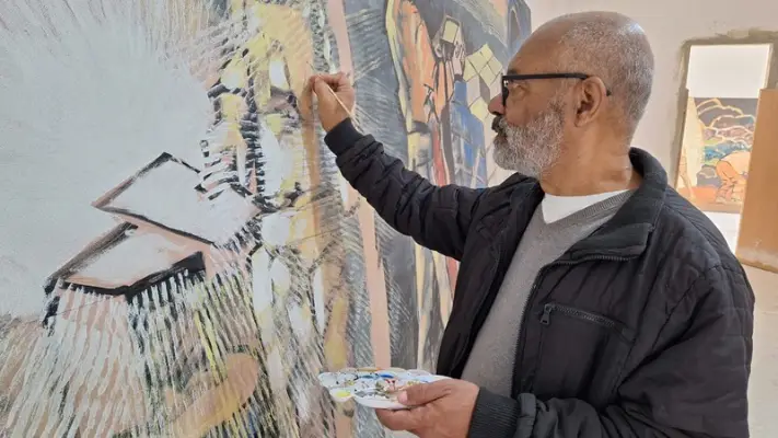 No momento, você está visualizando Pintados há 30 anos, painéis de Vinícius Chagas são restaurados e reinstalados no Mercado Municipal