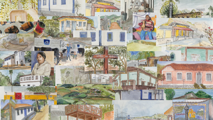 Leia mais sobre o artigo Exposição destaca paisagens de Sarandira, Caetés de Minas e Penido durante o mês do patrimônio cultural