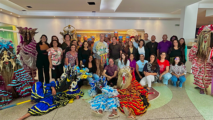 Folia de Reis traz devoção e cultura popular para a sede da Funalfa