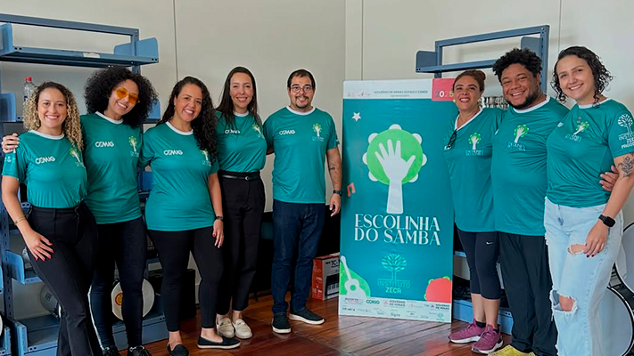 Com apoio do Instituto de Zeca Pagodinho, projeto em Juiz de Fora transforma a vida de crianças por meio do samba