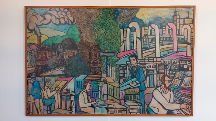 ​Galeria Nívea Bracher recebe acervo histórico sobre patrimônio ferroviário