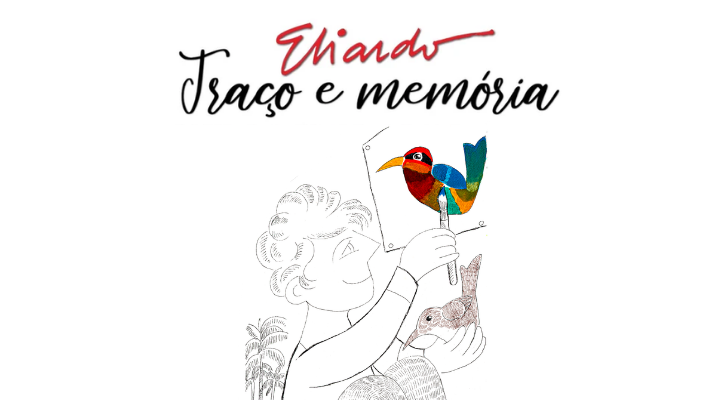 ​Eliardo França apresenta exposição “Traço e memória” no Mercado Municipal