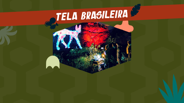 Tela Brasileira apresenta “Projeções Extremas” e leva videomapping na natureza para o cinema